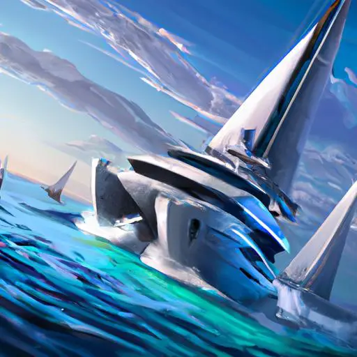 yacht sketch design